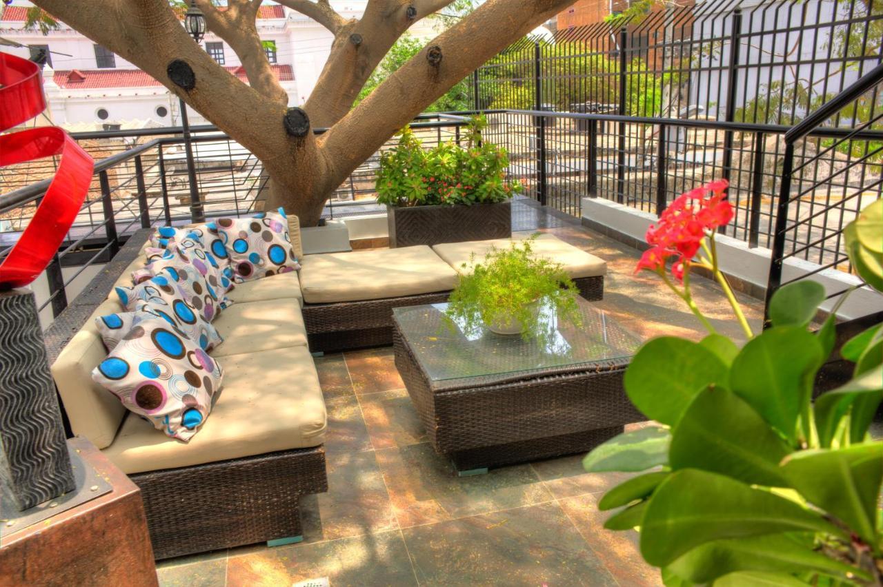Casa De Leda, A Kali Hotel 산타마르타 외부 사진 Rooftop garden